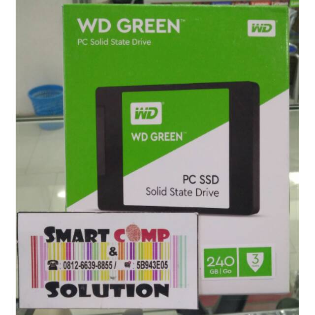 SSD WD Green 240GB sata 2,5&quot; 545mbps