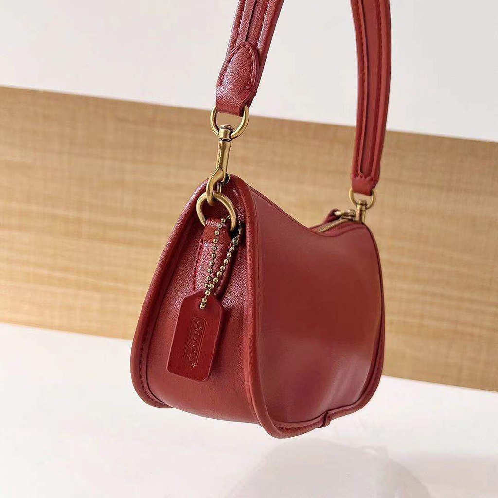 BIG SALE! TAS WANITA WOMEN CH) SWINGER 20 GLOVETANNED LEATHER SHOULDER BAG C2643 LEATHER PU