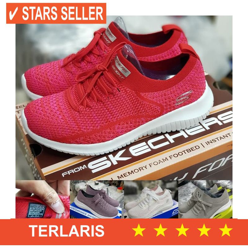 BUAT WANITA SEKOLAH WISUDA KULIAH MAHASISWI PUTIH POLOS PP/ Sepatu Skechers Wanita / Skechers