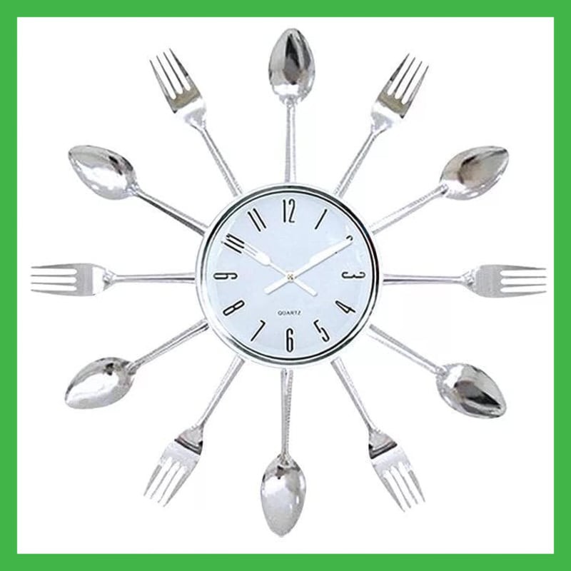 NEW JAM DINDING UNIK MODEL ALAT MAKAN