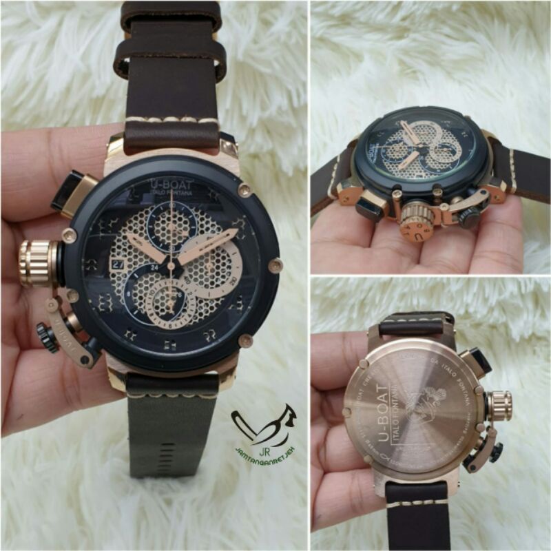 jam tangan pria u boat batre kualitas original