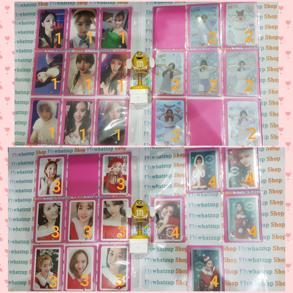 Twice Official Photocard (Twicecoaster 1) - Collection