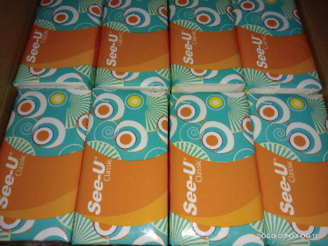 Isi 40 Pack Tissue Facial See U 250 S - Tissue Muka - Lembaran - Facial 250 See U Lembut