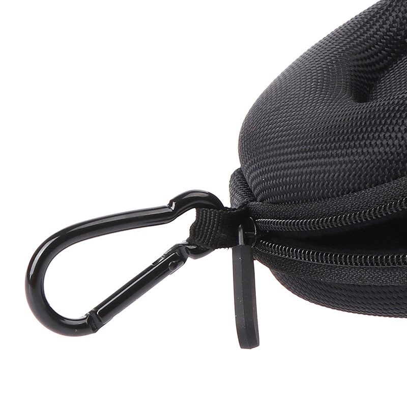 Free CarabinerTas Pouch Jam Tangan EVA Zipper Portable Tahan Air Kotak Tas Penyimpanan Jam Tangan Untuk Travel