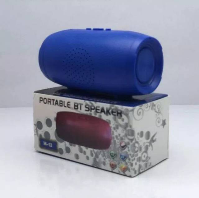 Speaker Aktive Bluetooth Super Bass M-12 kwalitas JBL