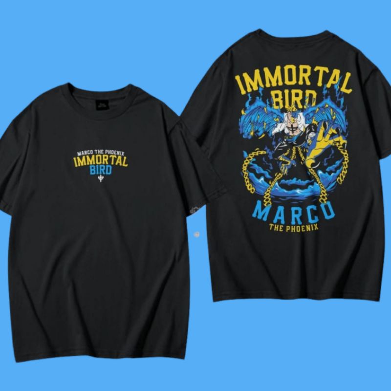 Kaos One Piece Marco the Phoenix - Kaos One Piece Marco - Kaos Anime One Piece Marco - Kaos Distro O