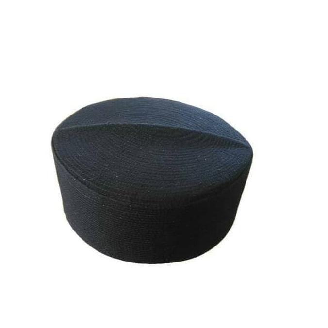 Murah Songkok / Peci / Kopiah Hitam Kalbut Kwalitas Super / Kopiah Murah
