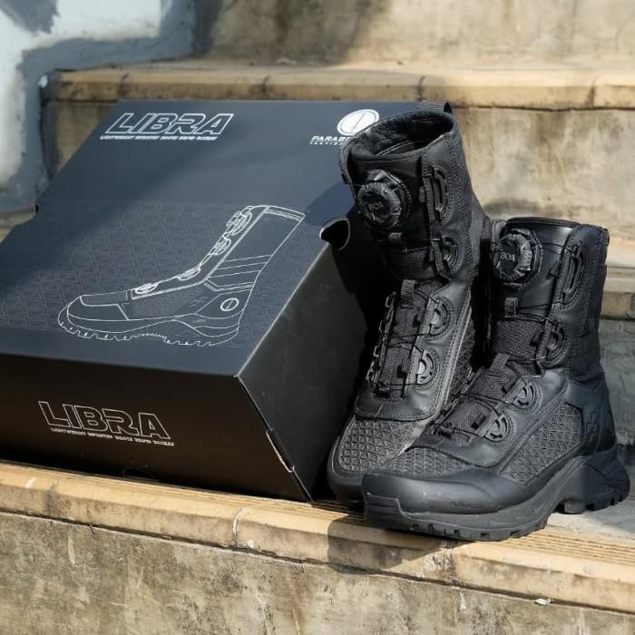 UPDATE SEPATU PDL TNI POLRI BOA PARABELLUM LIBRA TACTICAL BOOTS ORIGINAL GROSIR