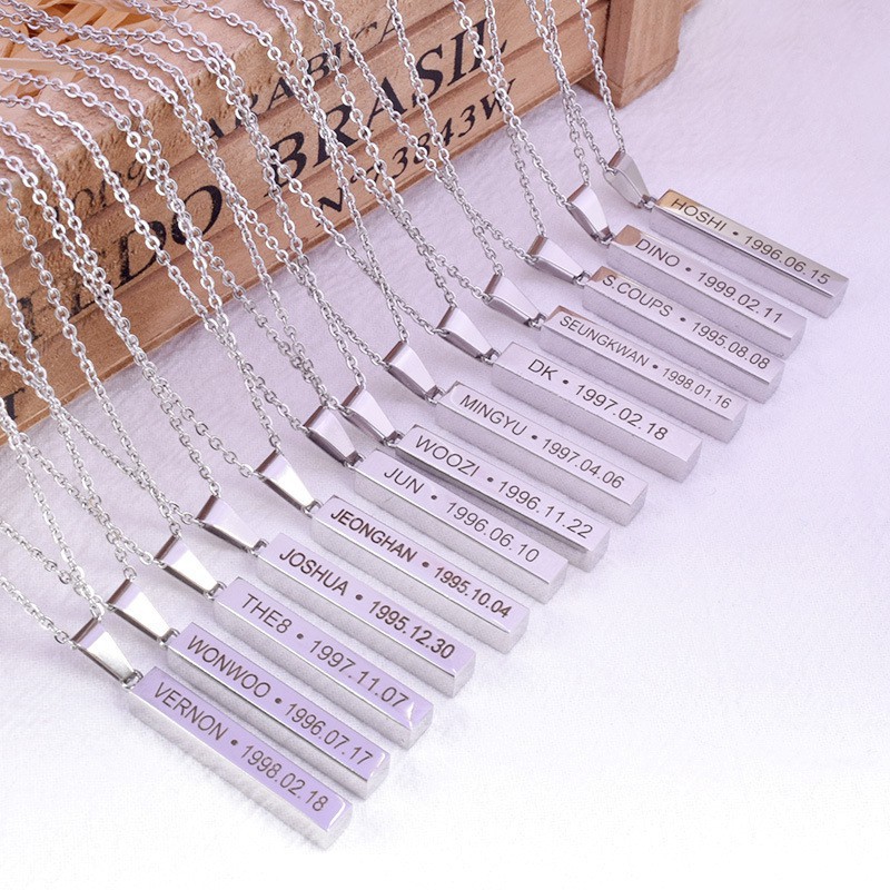 [Bayar Di Tempat]KPOP SEVENTEEN Pendant Necklace
