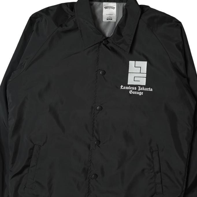 BISA COD LAWLESS GARAGE - LOGO TYPE WINDBREAKER - BLACK