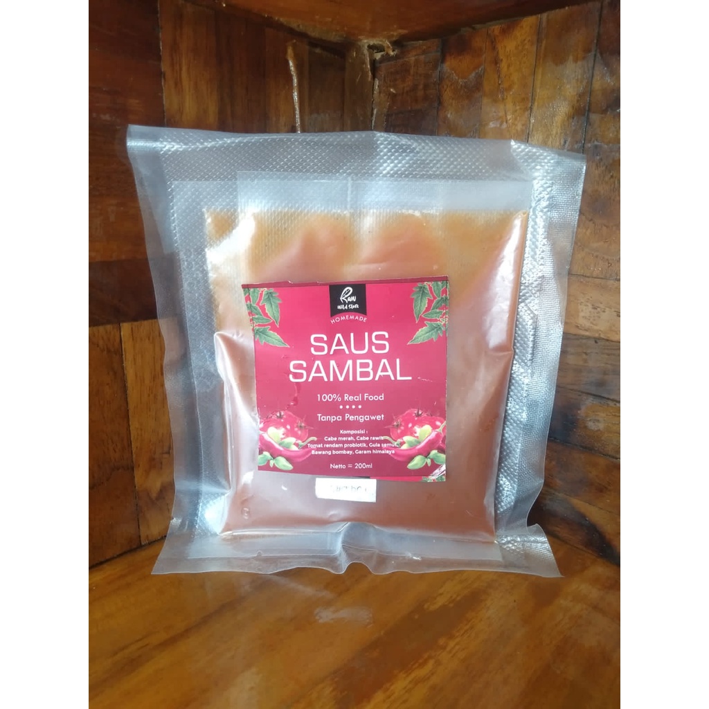 

Raw Wild Hom Made Sauce