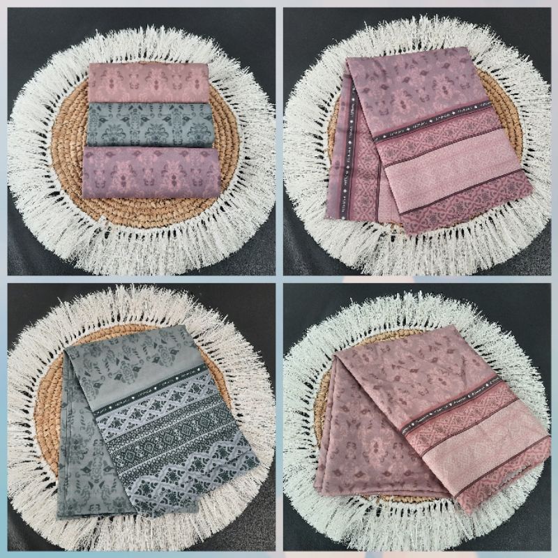 Hijab Motif Fatriana voal sublime lassercut