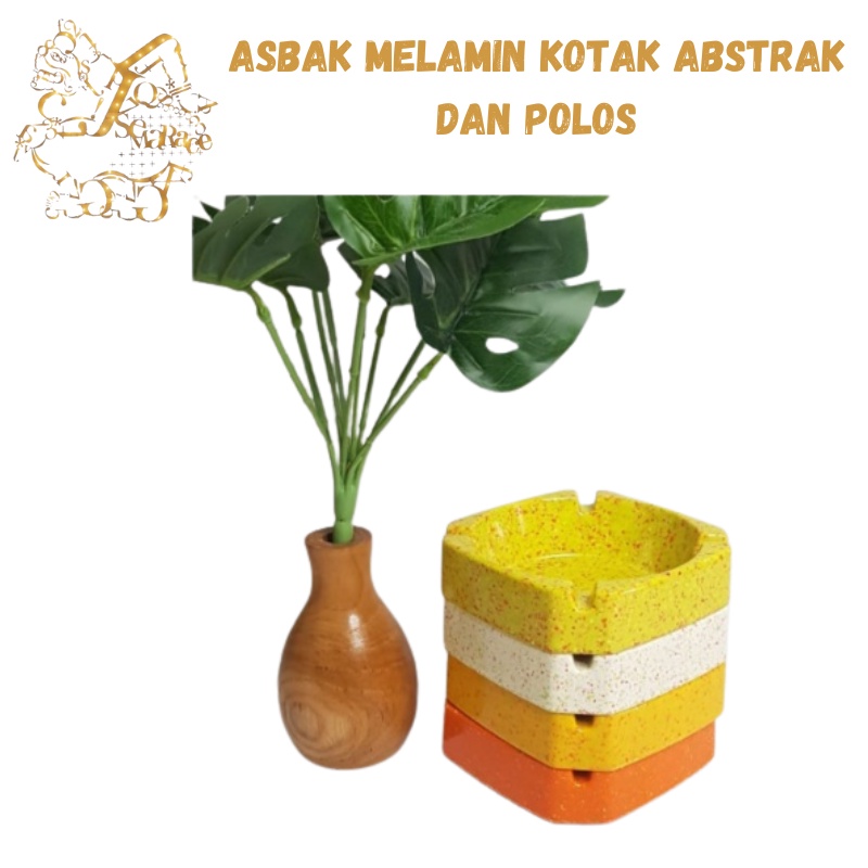 ASBAK MELAMIN KOTAK