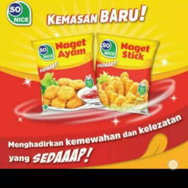 

So nice sonice nugget / stik stick 250gr