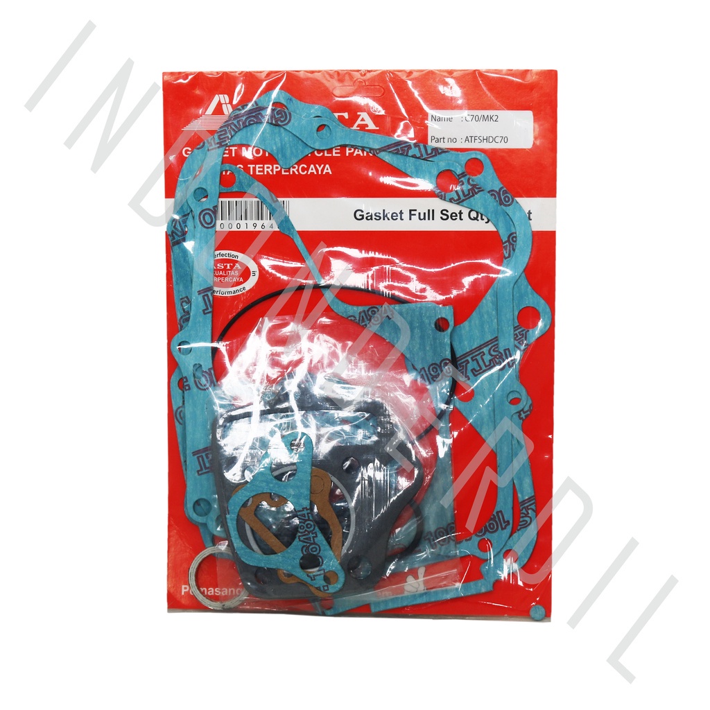 Gasket Perpak-Fullset-Paking-Packing Full-Top-Set C70-C700-C800-C-70-700-800 Merk Asta