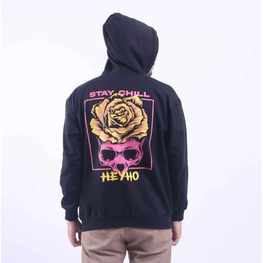 HOODIE HEYHO PULLOVER HEY YELLOW