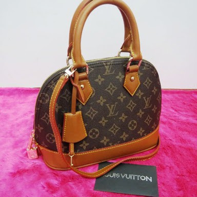 Terlaris Tas Selempang LV ASLI IMPORT LV PREMIUM ALMA JUMBO WANITA KANTOR