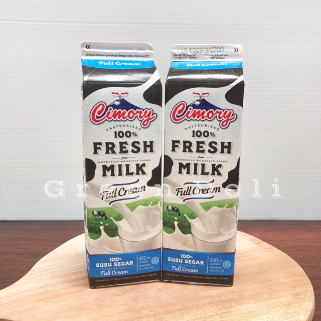 

Cimory Fresh Milk Full Cream Susu 1Liter