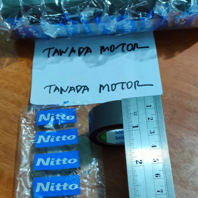 ISOLASI TAHAN PANAS HEAT RESISTAN TAPE NITTO NITOFLON 903 UL 19MM atau 3 PER 4 INCI