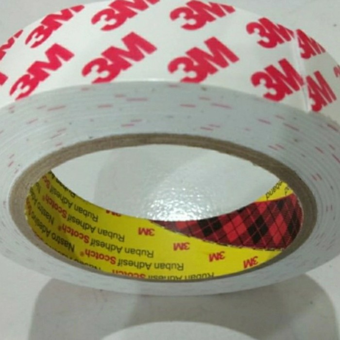 

Hemat Dabel Tip Monting 24Mm / 3M Double Foam Tape Putih 1In X 4Mtr Limited