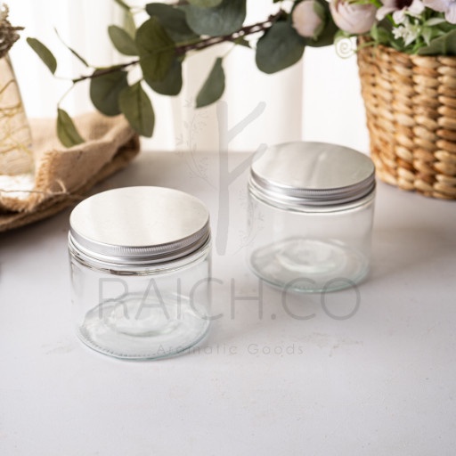 Tempat Bumbu Dapur Toples Rak Tutup Kayu Serbaguna Silver Set Botol Spices Storage Jar Kitchen Stuff