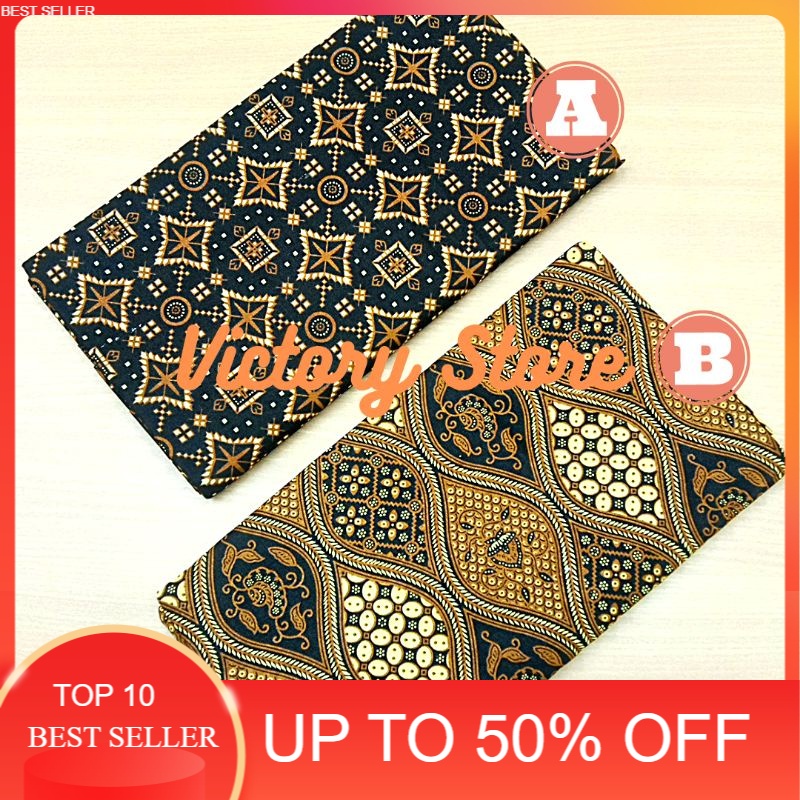 Kain Jarik Pengantin Jarit Batik Sogan Parang Sidomukti Truntum Halus Tebal