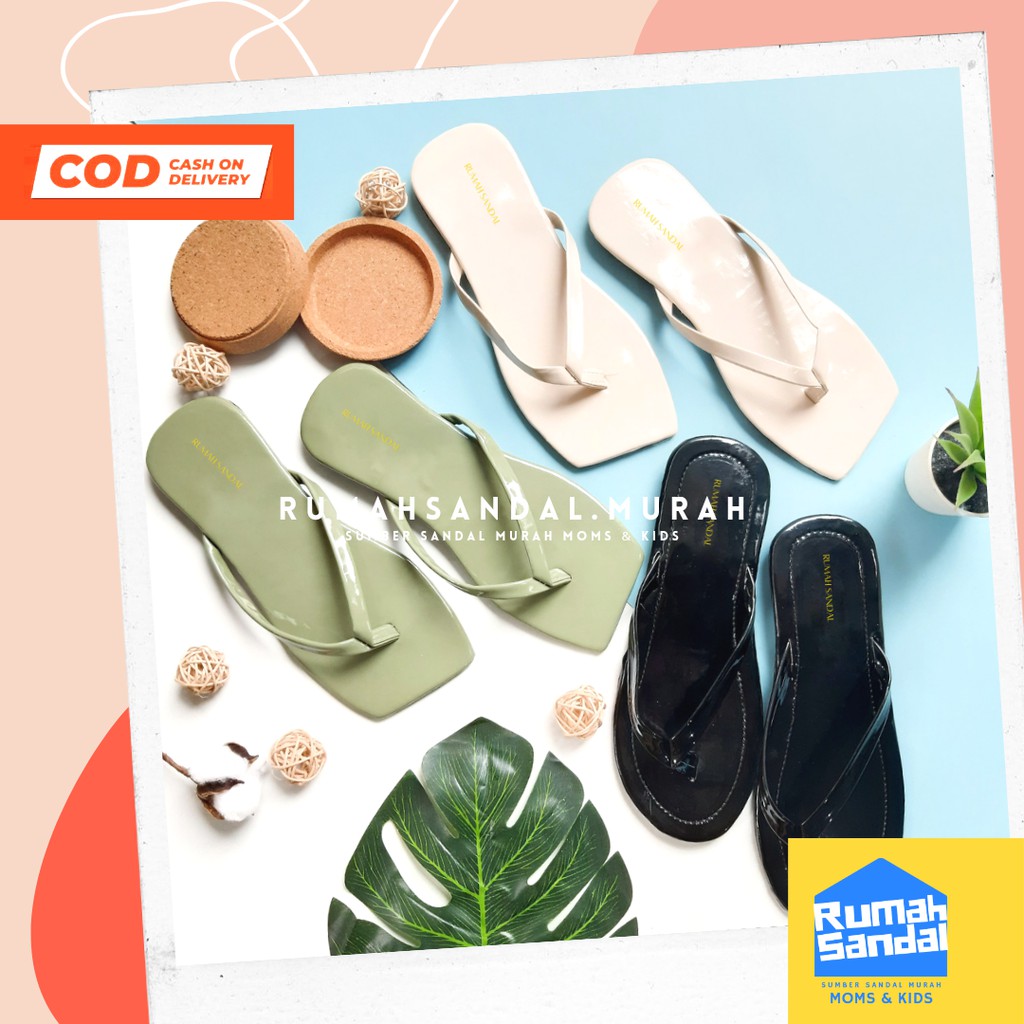 Sandal Jepit Tali Teplek Sandal Wanita Teplek Sendal Wanita Sandal Teplek