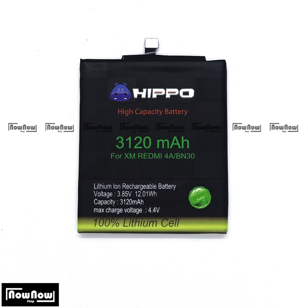 Baterai Hippo Xiaomi Redmi 4A BN30 Original Batre Batrai Battery HP Garansi Resmi BN 30