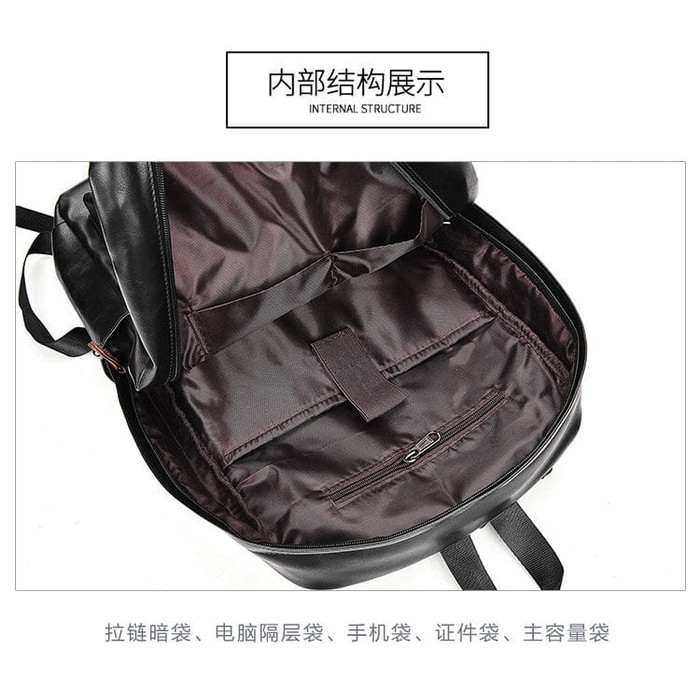 Ransel Kulit Pria MORRENO (BROWN)