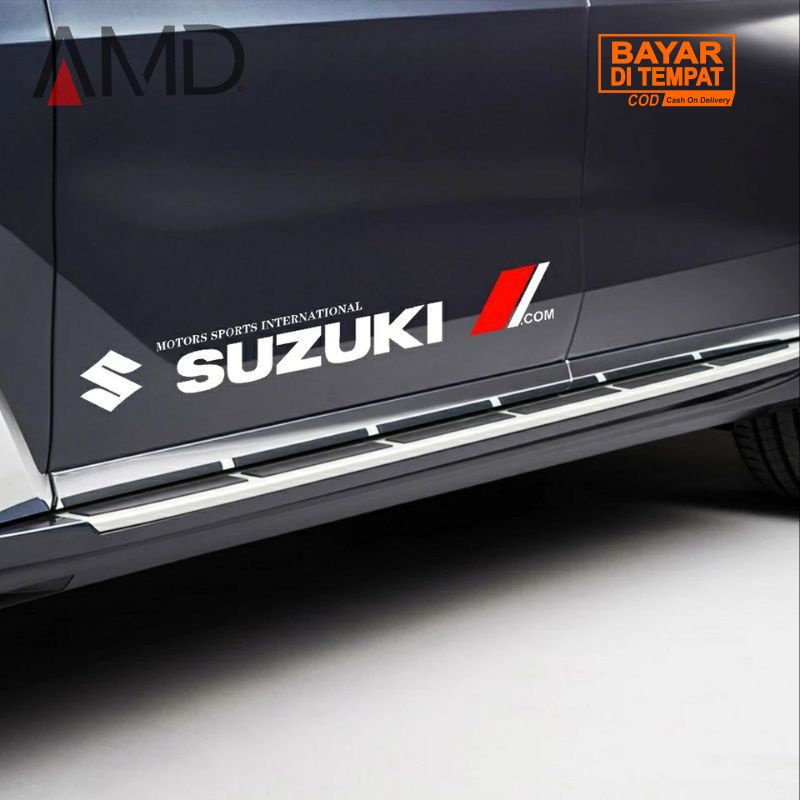 Stiker cutting pintu Suzuki bisa costum merk lain Honda Toyota Daihatsu Bmw Ayla Agya Xenia Avanza