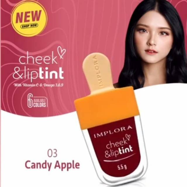 IMPLORA CHEEK DAN LIPTINT IMPLORA CHEEK &amp; LIPTINT - IMPLORA LIP TINT ORIGINAL