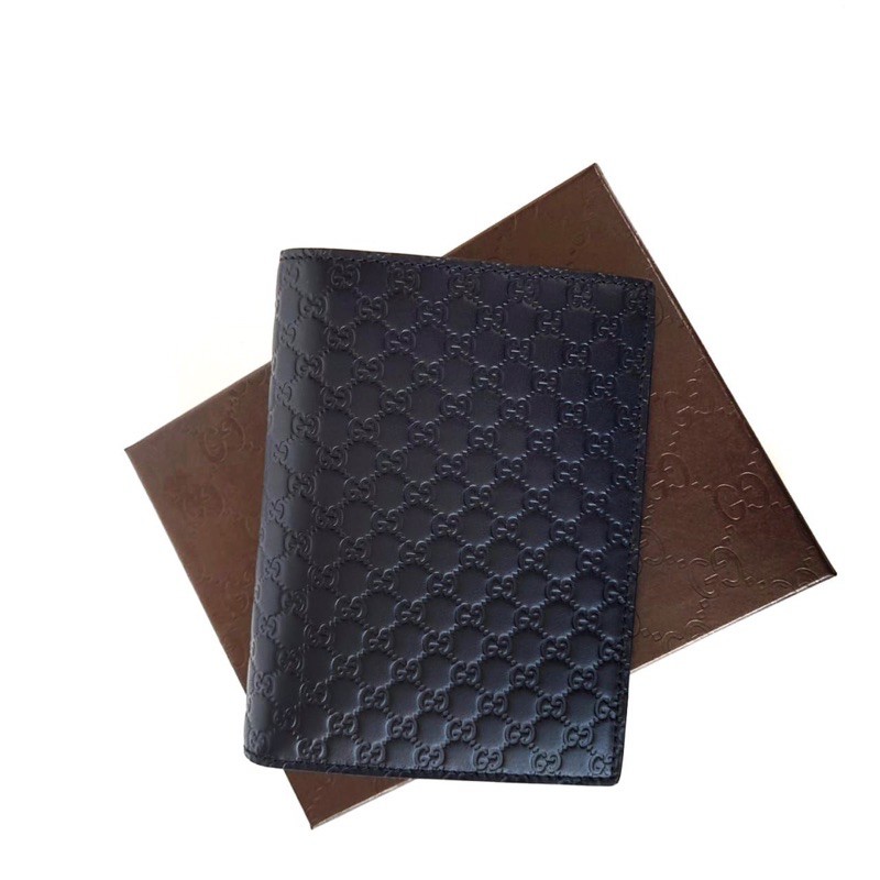 Gucci Wallet+Pass Guccisima Navy Original