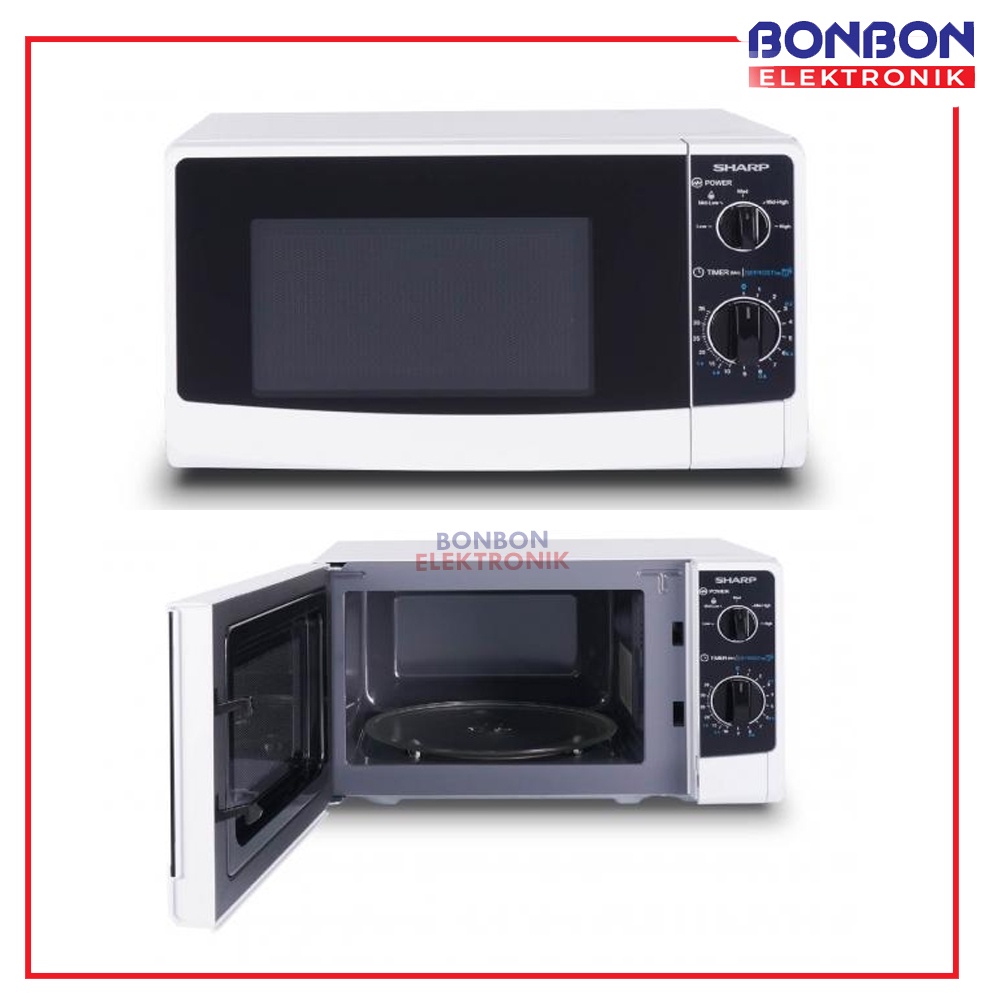 Sharp Microwave Solo R-220MA-WH 20 Liter 450 Watt / R 220MA WH 20L