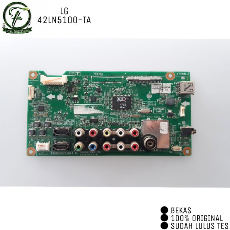 MB MAINBOARD MOTHERBOARD TV LED LG 42LN5100-TA 42LN5100