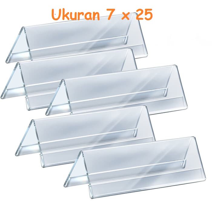 

Dijual Papan Nama Meja 7X25 Cm Akrilik 2 Sisi Acrylic Name Plate Tag Acrylic Hot Sale