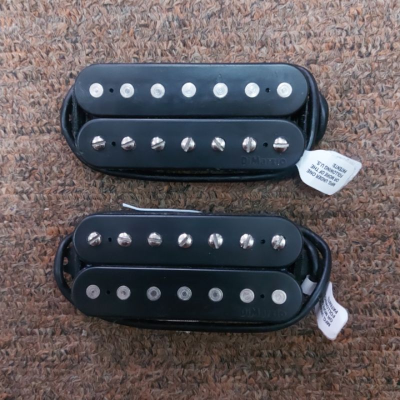 DiMarzio blaze 7 string gitar pickup set original not seymour duncan EMG bare knuckle