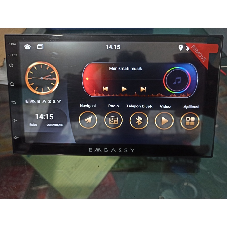 Headunit Head Unit Android Embassy 7 Inch Platinum Ram 2GB Rom 32GB