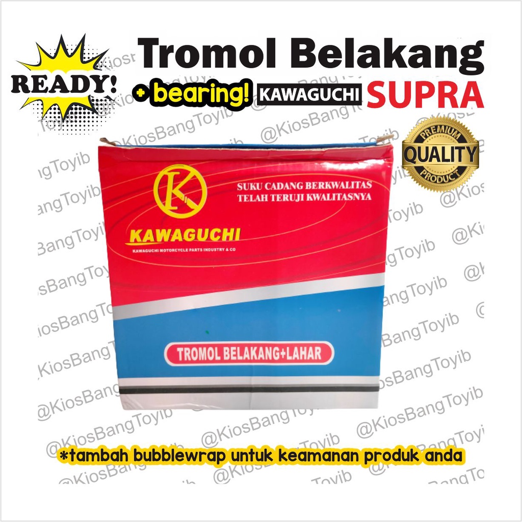 Tromol Belakang + Bearing Yamaha Jupiter MX (KAWAGUCHI)