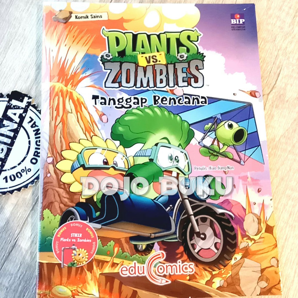 Seri Educomics Plants Vs Zombies by Xiao Jiang Nan