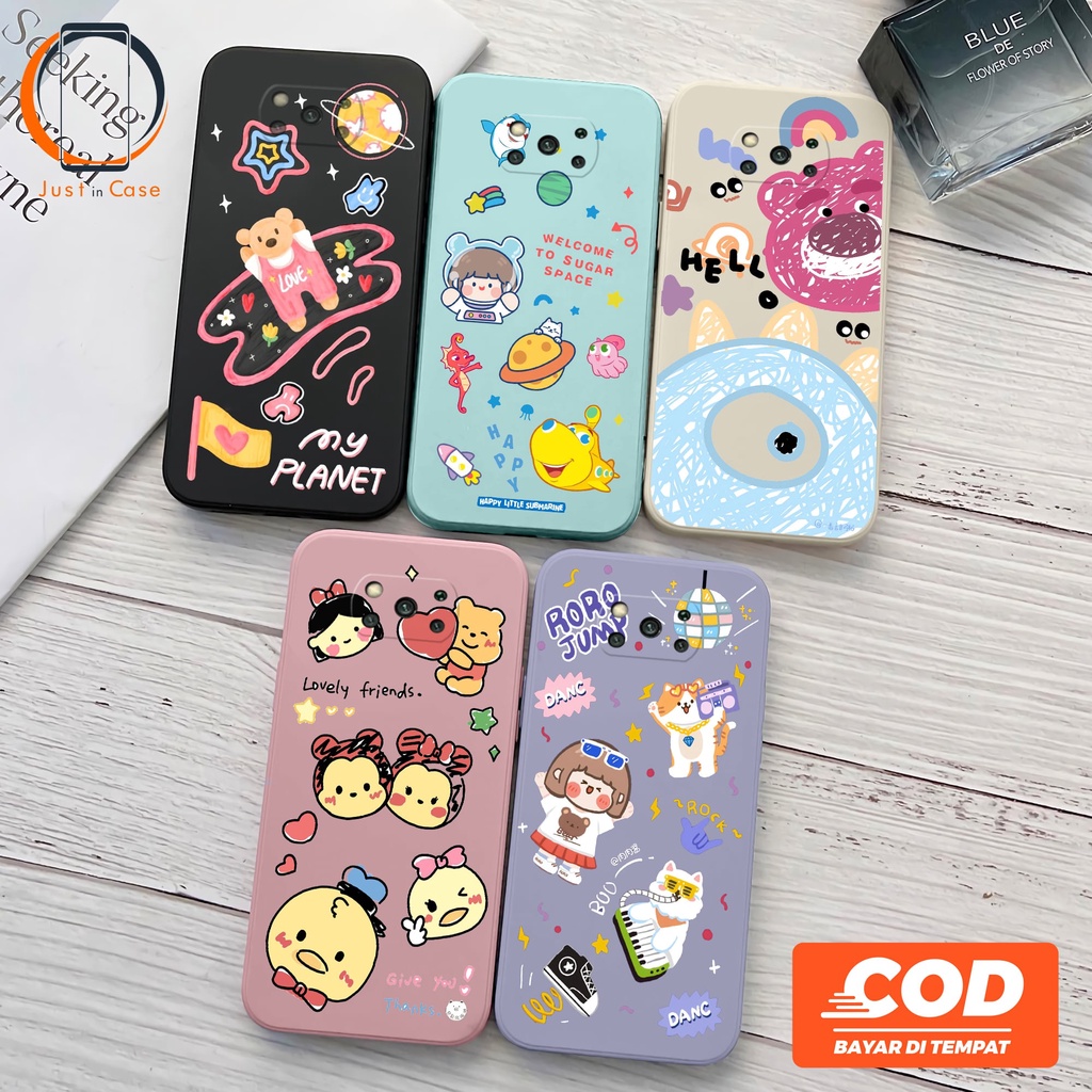 Softcase Macaron TPU (UV16) Xiaomi Redmi Note 10/10S 10 5G 10 PRO 11/11S NOTE 9 9 PRO 8 8 PRO 7 REDMI 9 9A 9C 9T 8 8A POCO M3 PRO 5G M3 X3/X3 PRO