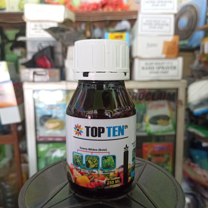 FUNGISIDA TOPTEN 250 ML PENGENDALI BULAI