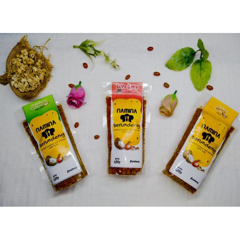 

Serundeng Rebon || Bumbu serundeng instan