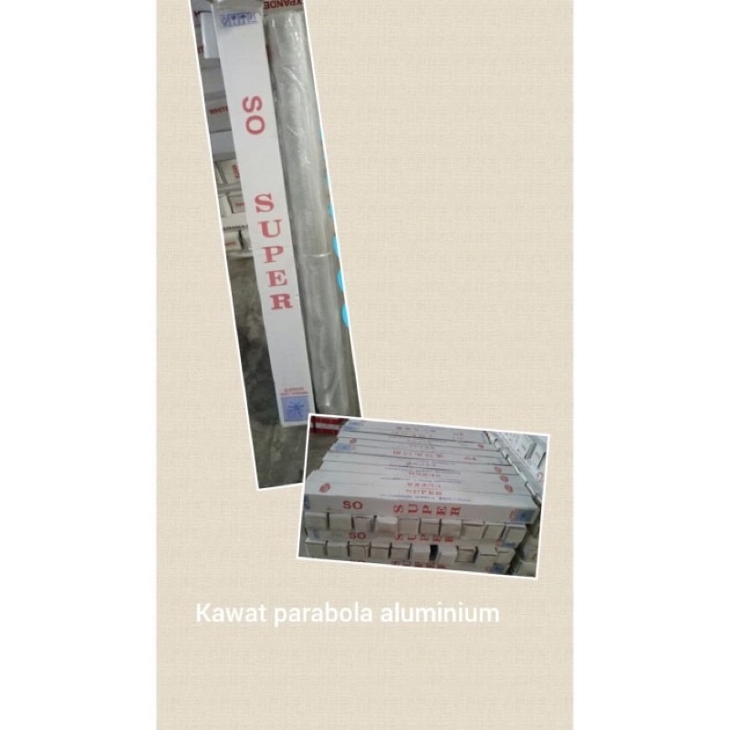 Kawat parabola aluminium