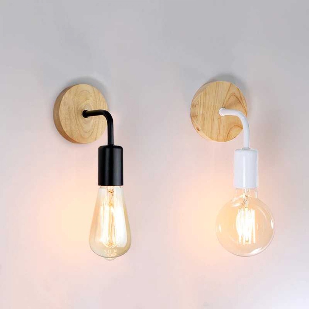 Soket Lampu Hias Dinding E27 Minimalis Klasik Nordic Style