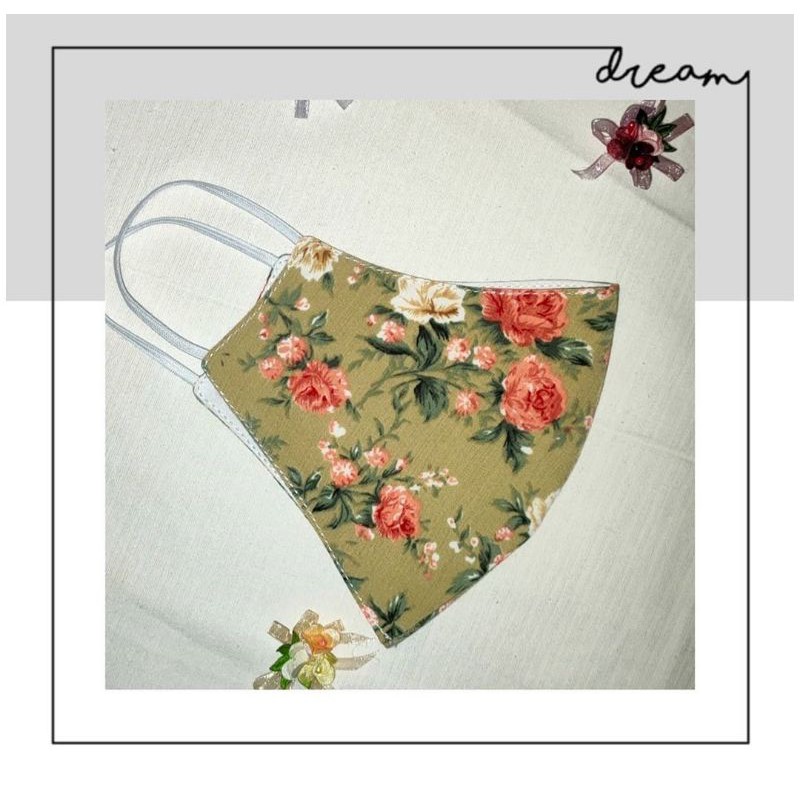 Masker Kain Katun Premium Masker Kain Katun 2 Lapis Motif Lucu Masker Kain Katun Murah