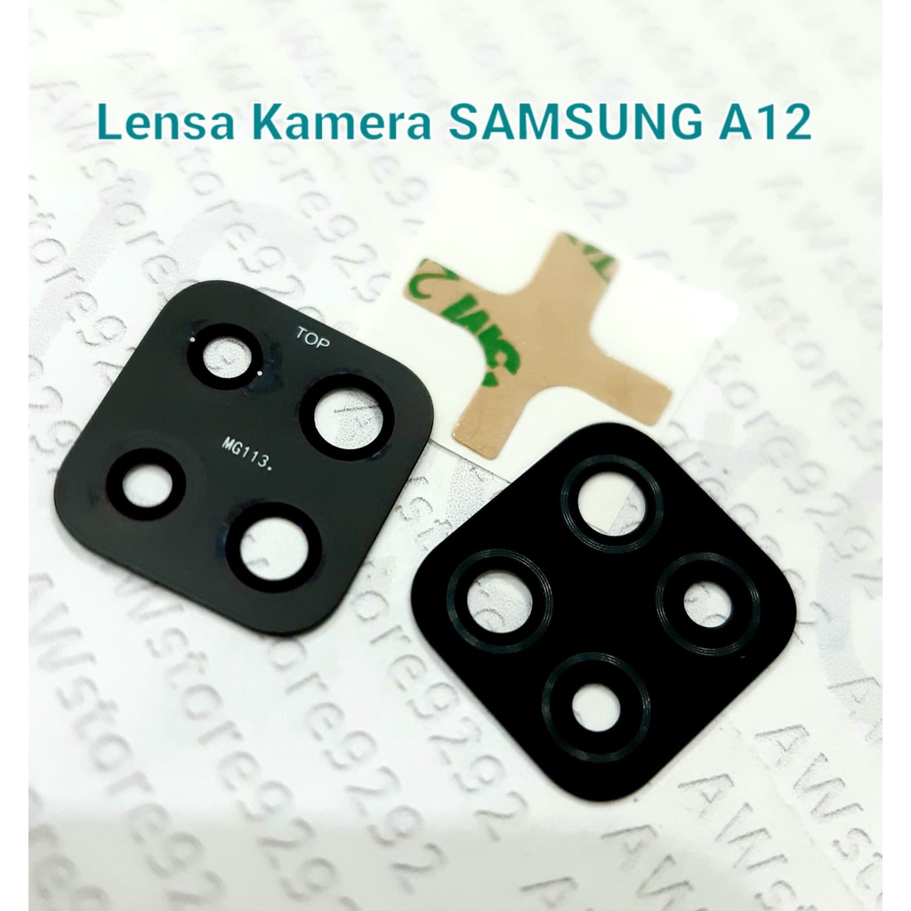 Camera Lens Lensa Kamera Kaca Kamera Belakang SAMSUNG A12