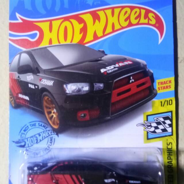 hotwheels lancer evo