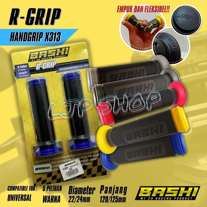 HANDFAT HAND GRIP BASHI X313 MODEL BULU ORIGINAL