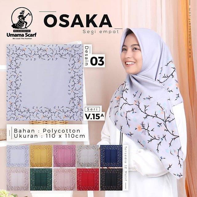 JILBAB OSAKA MOTIF UMAMA UMAMA HIJAB