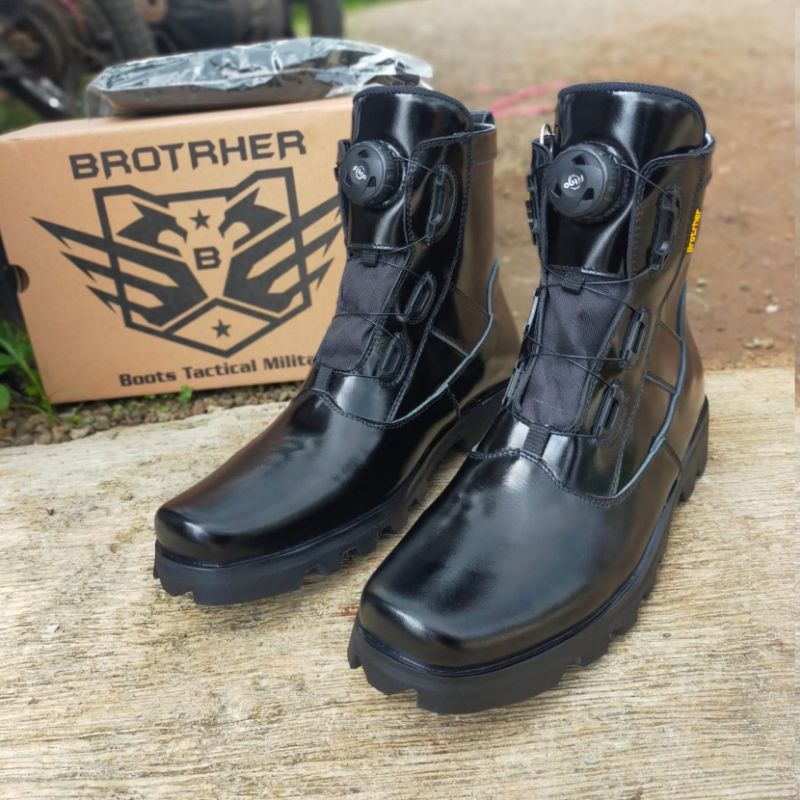 SEPATU PDH TALI PUTAR BROTRHER BAHAN KULIT SAPI ASLI SEPATU PDH DINAS KANTOR TNI POLRI SECURITY SATPAM SEPATU PDH POLANTAS POLRI SEPATU PDH 01